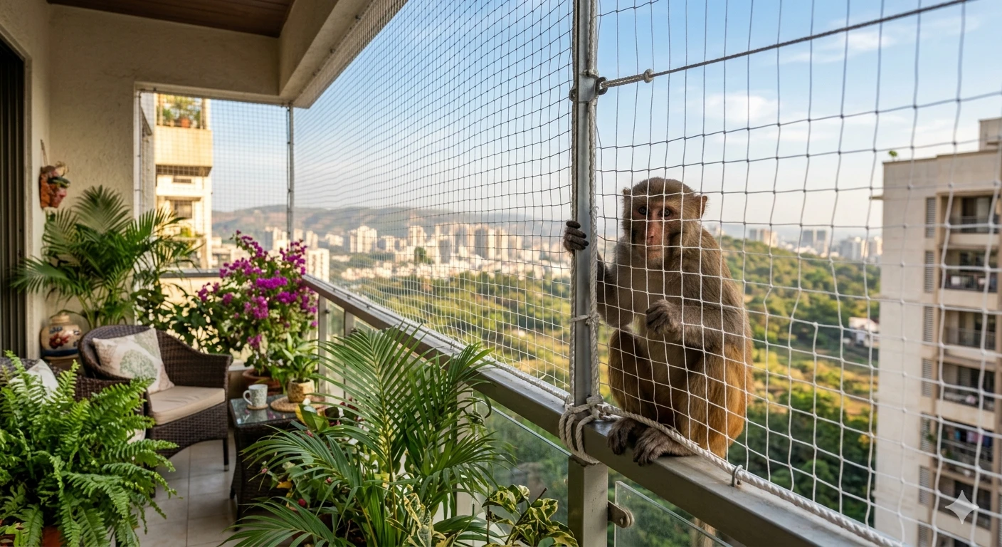 Monkey Safety Nets installation by SVM Safety Nets