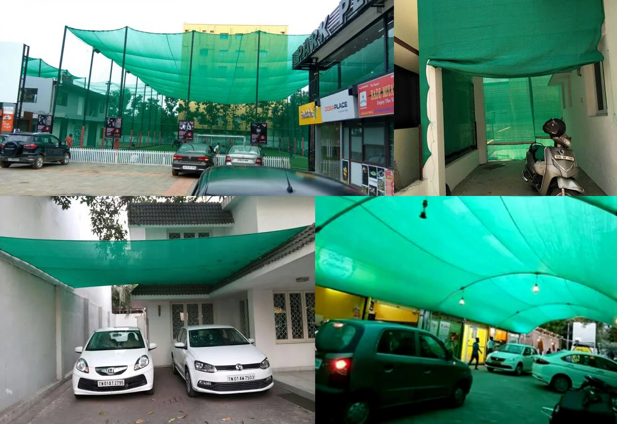 Car Parking Safety Nets installation - Project 4