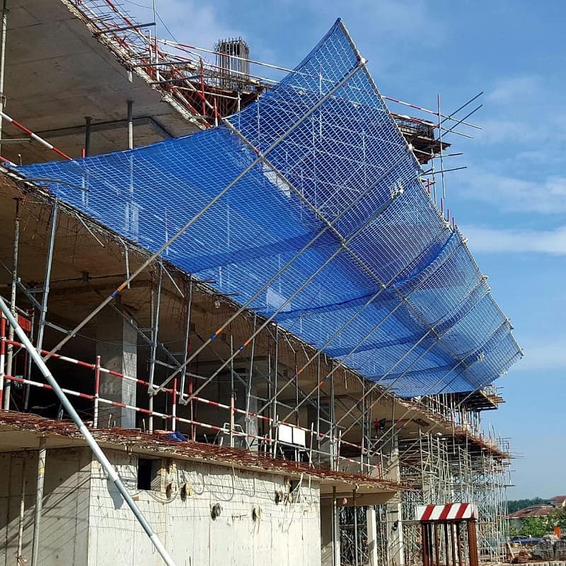 Construction Safety Nets installation - Project 6