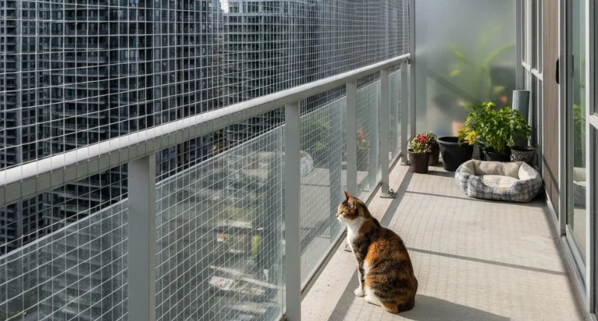 Pets Safety Nets installation - Project 6